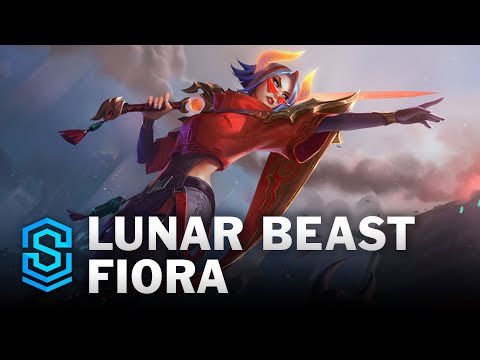 Lunar Beast Fiora Skin Spotlight - League of Legends