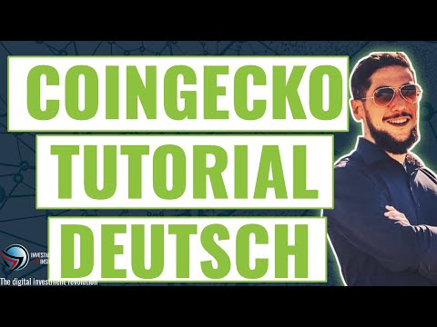 Coingecko Deutsch 2022 - Das musst du unbedingt wissen