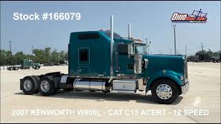 2007 KENWORTH W900L For Sale