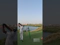 IDENTICAL tee shot under pressure 👌
