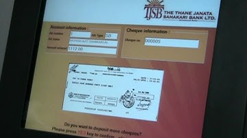 Aplab Cheque Depository Machine