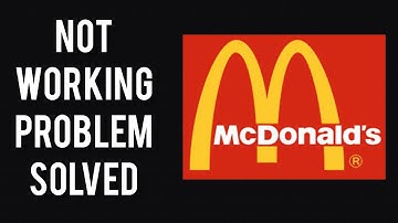 How To Solve McDonald