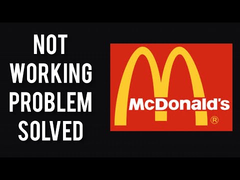 How To Solve McDonald's App Not Working(Not Open) Problem|| Rsha26 Solutions