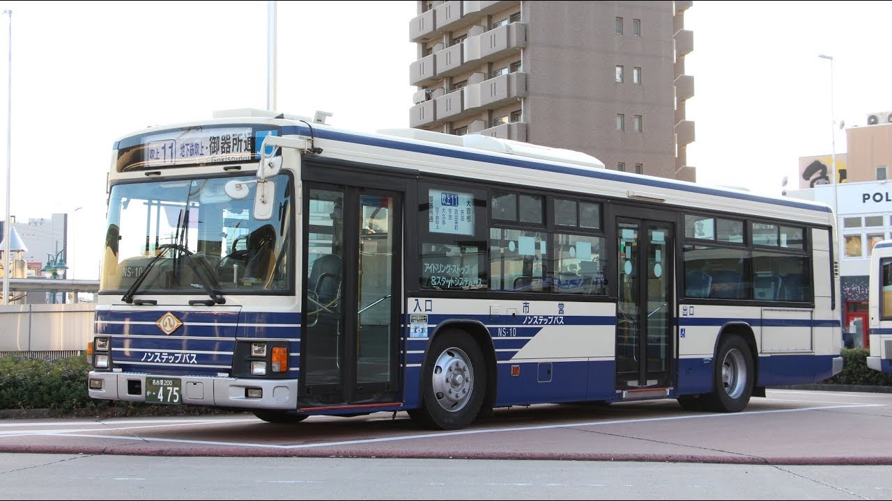 名古屋市交通局 いすゞエルガ KL-LV834N1走行音 Bus Sound - YouTube