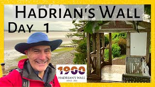 Hadrian's Wall Day 1  Bowness to Bleatarn  Camping Lanshan 2 pro  Thru Hiking Trail England