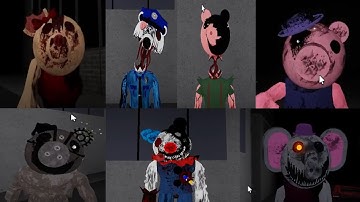 Piggy The Result Of Isolation Chapters Concept All Skins Showcase (Free)