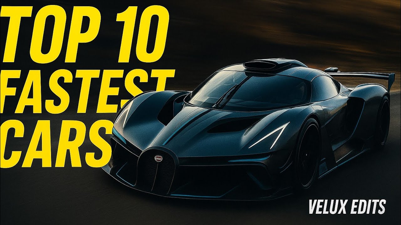 "Top 10 Fastest Cars in the World 2025 🚀"
