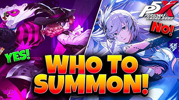 PREPARE NOW! SHOULD YOU PULL HARU OR MONT? WHOS MORE WORTH! PERSONA 5: THE PHANTOM X