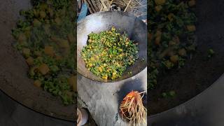 Gaon Ka Mix Vegetable Fry #shorts #shortsfeed #foodvideos #cooking