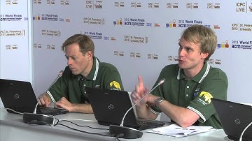 2013 ICPC Problem H Discussion