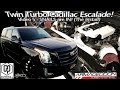 The Snails are IN! Cadillac Escalade Armageddon Twin Turbo Install - Video 5