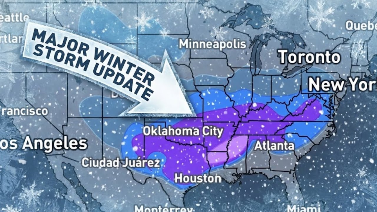 WEATHER UPDATE: Major Winter Storm and Severe Weather Update… - YouTube