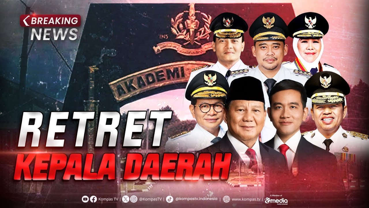 BREAKING NEWS -  Kedatangan Kepala Daerah Retret di Akmil Magelang Jawa Tengah