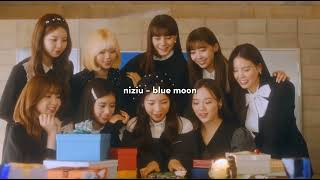 niziu - blue moon (sped up)