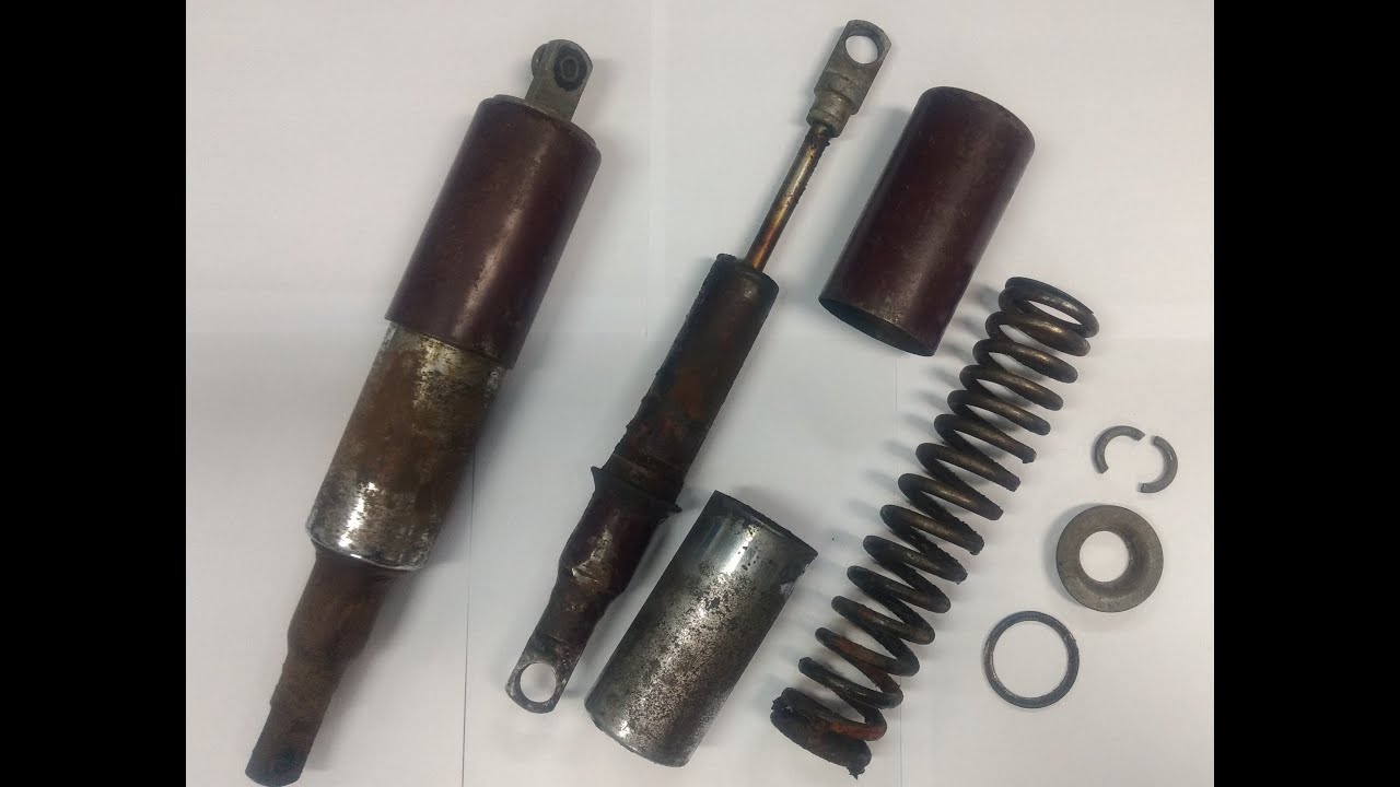 WFM M06 z 1959 roku # 3 - Regeneracja amortyzatorów.