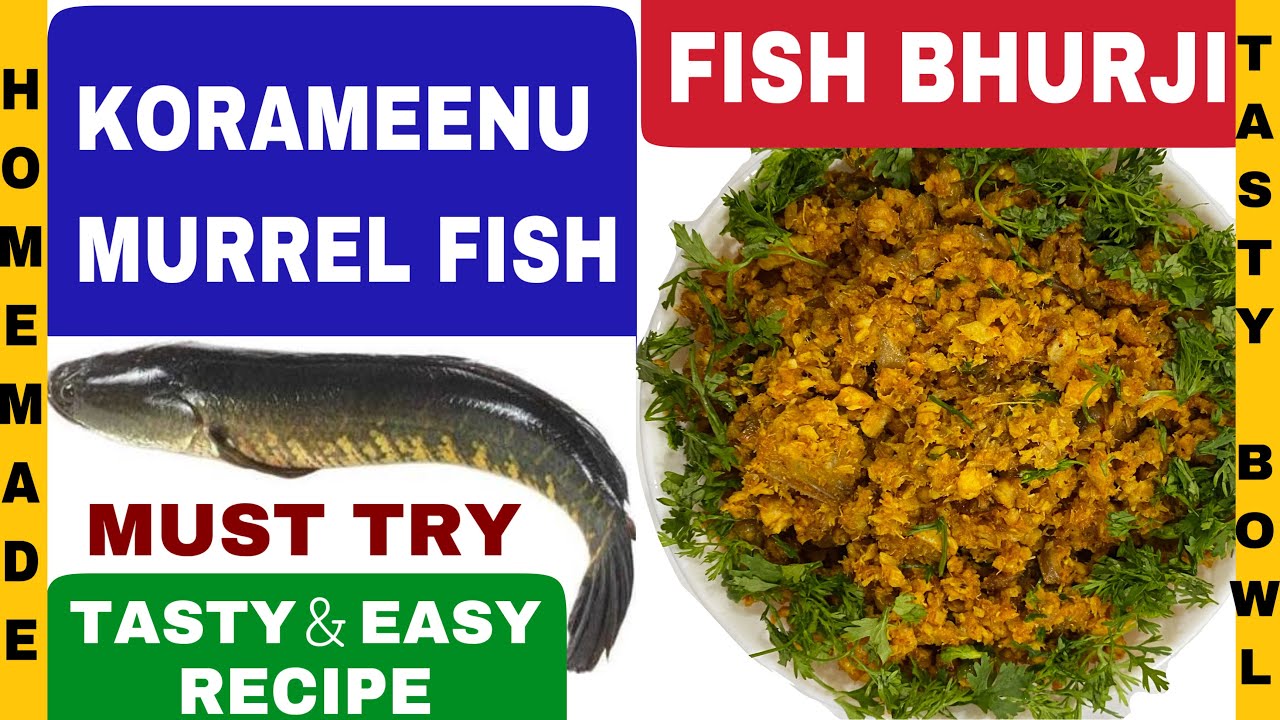 KORAMEENU (MURREL FISH) BHURJI - YouTube