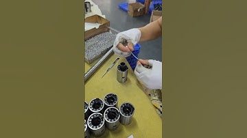 Ball screw installation and packaging#Industrial #factory #cncmachine #automation #accessories