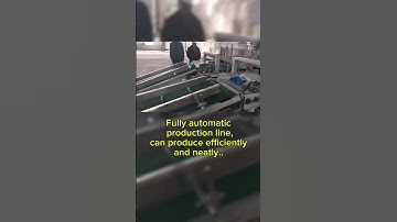 Fully automatic production line, can produce efficiently and neatly.#robot#automation