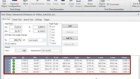 How to use Advanced Distance Module in 256 testing device-Part IV