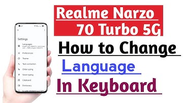 Realme Narzo 70 Turbo 5G Keyboard ki Language Change kare | how to Change Language in Keyboard