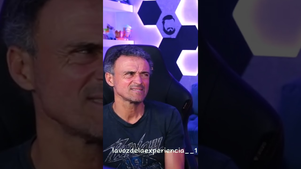 Se puede ser entrenador sin haber sido futbolista? #futbol #luisenrique