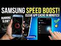 Samsung Phone Running Slow? Clear App Cache in Minutes