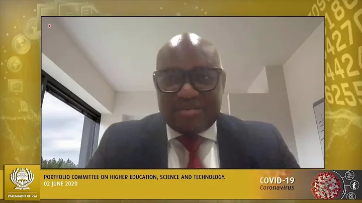 Portfolio Committee on Higher Education, Science and Technology, 2 June 2020