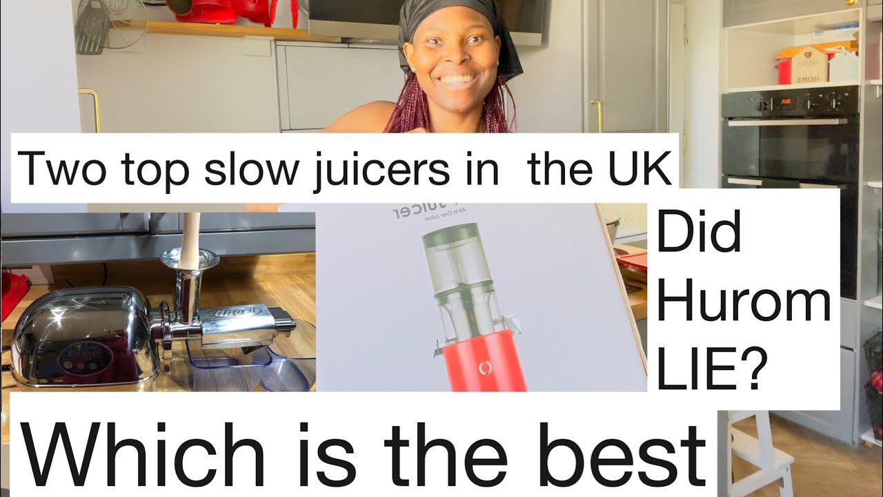 The best slow juicer in the UK for carrot juice! Hurom H300 vs Super