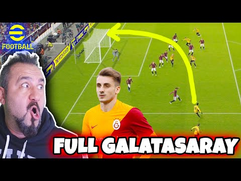 KEREM AKTÜRKOĞLU İMKANSIZ GOL! DUDAKLAR UÇUKLASIN! FULL GS ALDIK! | eFootball 2022 (PES 2022)