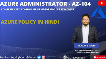 Azure Policy In Hindi