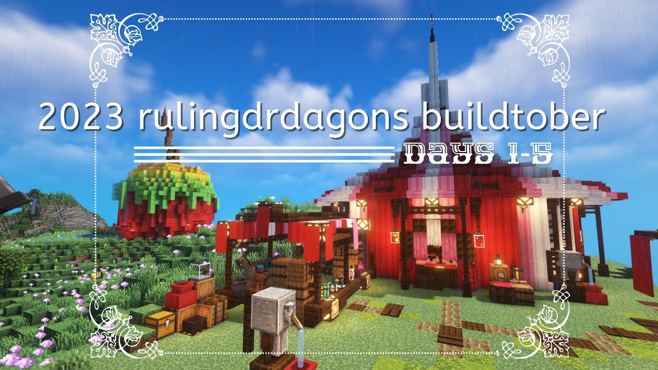 rulingdragons 2023 buildtober | days 1-5