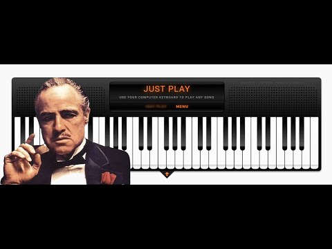 The Godfather Love Theme Virtual Piano Sheets Youtube - noisestorm crab rave on a roblox piano apphackzonecom