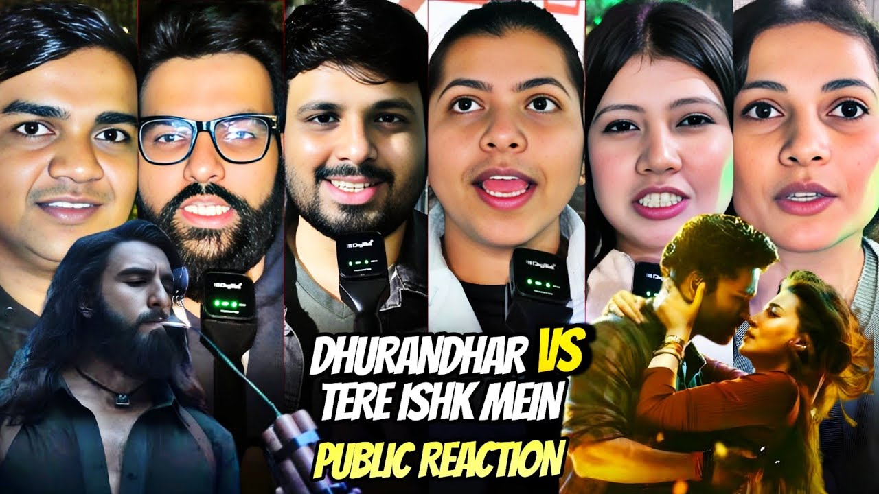 Dhurandhar vs tere ishk mein public review | who will rule at box office ?   Tere ishk mein
