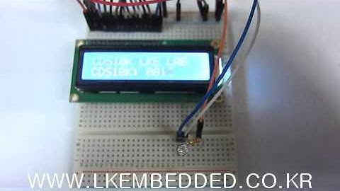 Lecture_12_AVR ATmega128 - 텍스트LCD, 조도센서 실습