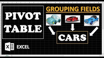 Group columns & Rows in PIVOT TABLES - Grouping fields