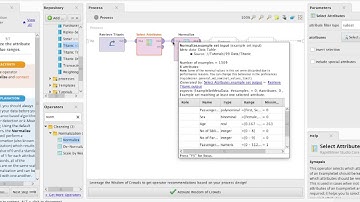 RapidMiner Tutorial Data Handling (Normalization and Outlier Detection)