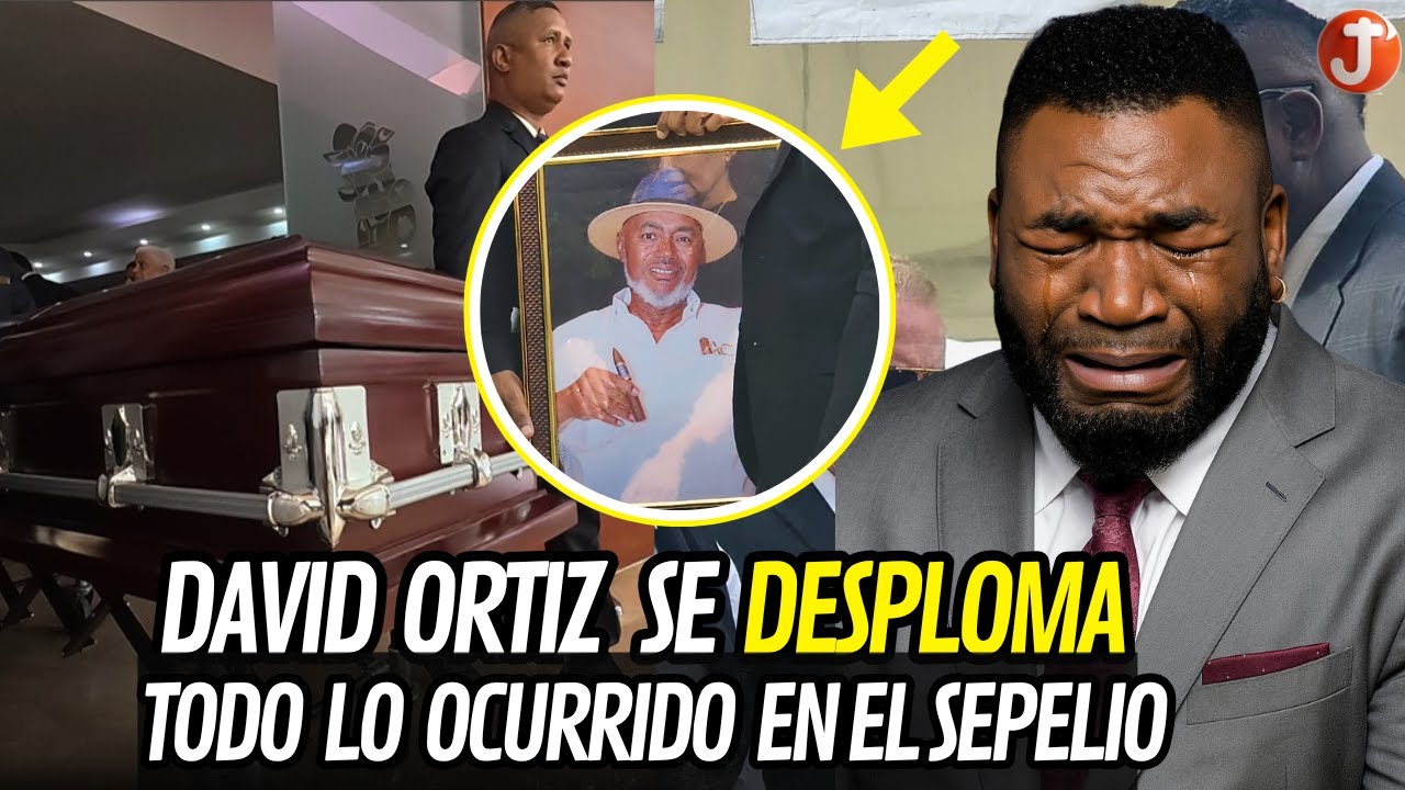 ¡PRIMICIA! ASÍ LE DAN EL ÚLTIMO ADIÓS AL PADRE DE DAVID ORTIZ