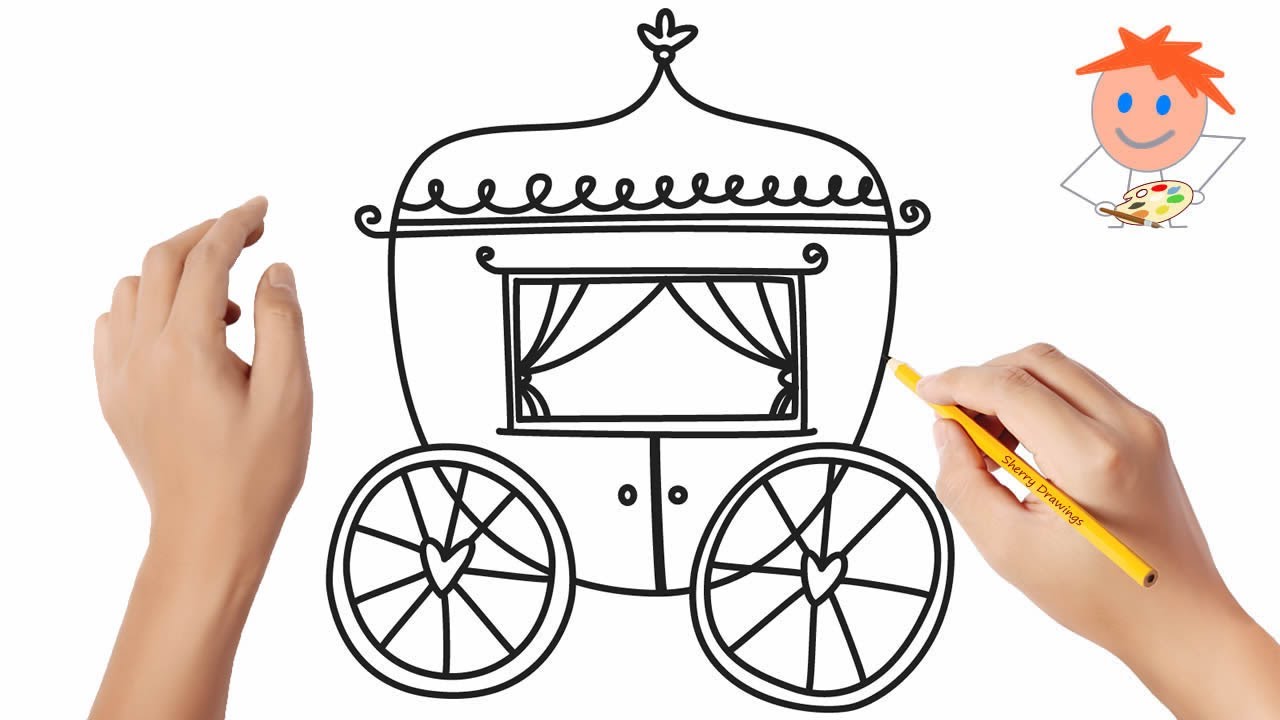 carriage vector sketch 8686754 Vector Art at Vecteezy