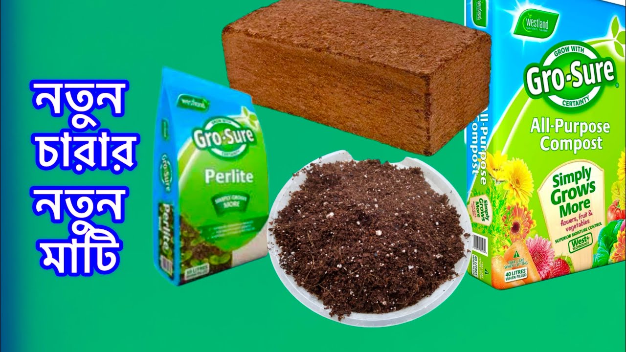 Efficient way to mix your potting soil for better seedlings germination SHOKHER BAGAN UK 2026