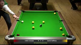 Festival of Pool - Mens Senior - Last 32 - Colin Crossan v Jamie Gaffney