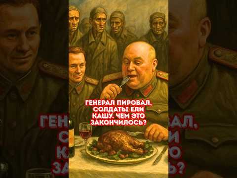 Что сделал Сталин, когда узнал, что генерал пирует на фронте, а солдаты голодают? 😱
