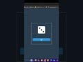Digital Dice Roller || HTML CSS JS ||  #htmltutorial#tutorialyoutube #tutorialvideo #coding