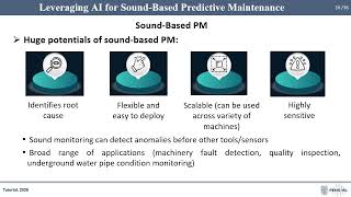 Leveraging AI for Sound Based Predictive Maintenance   Tutorial