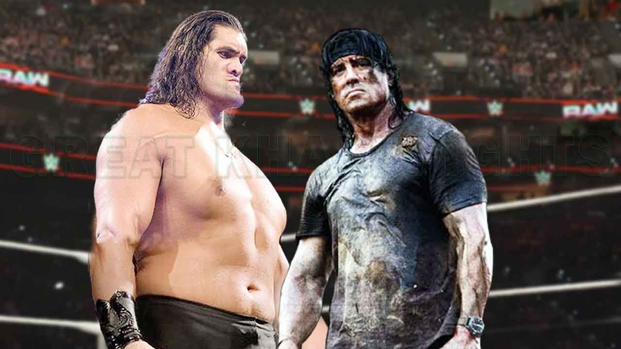 Великий матч Хали против Рэмбо WWE Raw