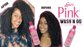 Luster Pink &quot;PINK OIL MOISTURIZER&quot; |  Wash &amp; go for thick natural hair