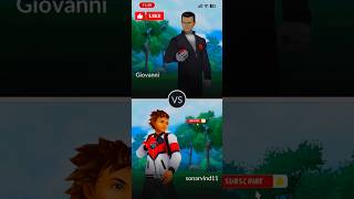 Giovanni the boss battle in Pokemon go #shorts