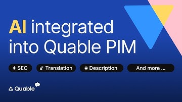 Quable PIM + AI: benefits and features