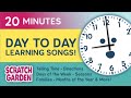 Day to Day Learning Songs! | Learning Songs Collection | Scratch Garden