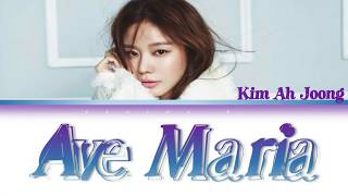 Video thumbnail of "Kim Ah Joong - Ave Maria  200 Pound Beauty ( Color Coded Rom/Eng/Albanian Lyrics )"