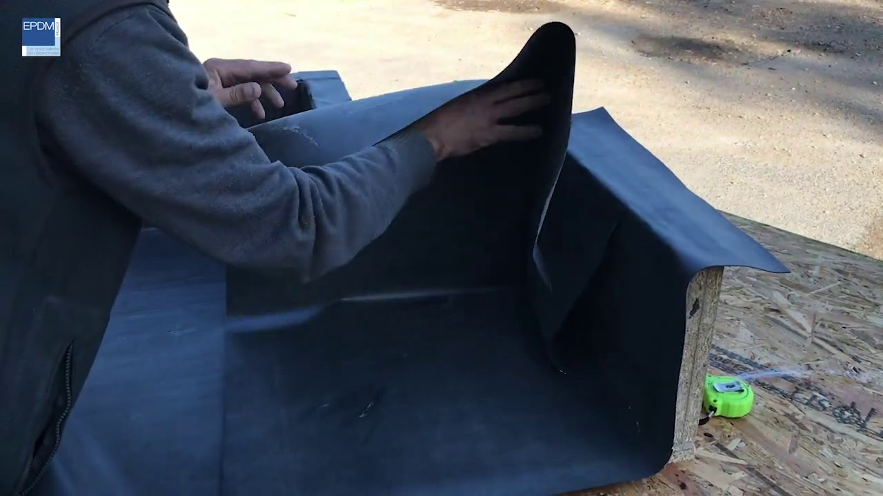 Tutoriel : Angle Rentrant en Relevé Continu sur Membrane EPDM | EPDM France